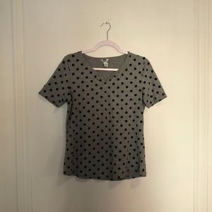 Polka dot t-shirt